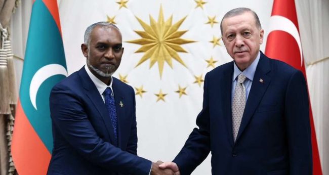 माल्दिभ्सका नयाँ राष्ट्रपति मुइज्जुले टर्की गएर भारतलाई अर्को झट्का दिए