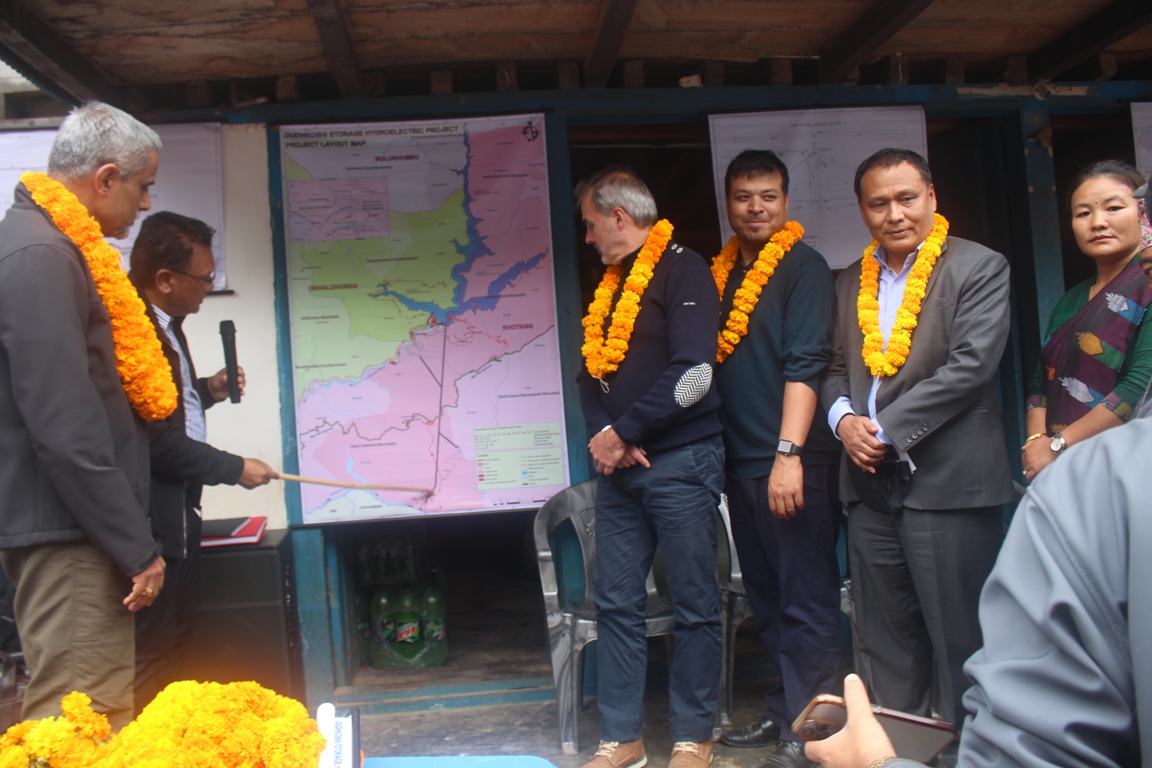 आयोजनास्थलमै पुगेर दूधकोशीमा लगानी गर्ने एडिबीको प्रतिबद्धता