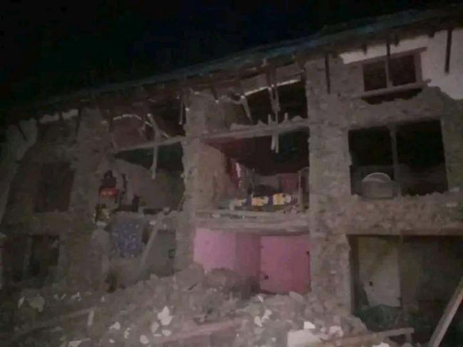 जाजरकोट केन्द्रबिन्दु भएर ६.४ म्याग्निच्युडको शक्तिशाली भूकम्प,  ४० जनाको मृत्यु