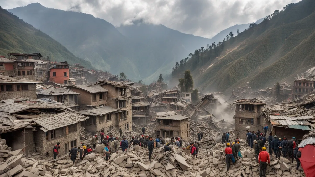 भूकम्प प्रभावित क्षेत्रमा स्वास्थ्य संकट निम्तिने चिन्ता