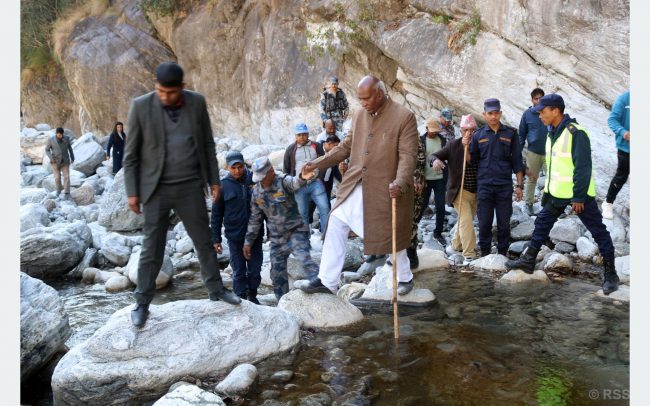 मेलम्चीको पानी माघ पहिलो साता काठमाडौंमाः खानेपानीमन्त्री यादव