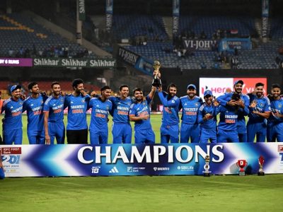 अष्ट्रेलियासँगको अन्तिम टी-२० खेलमा भारत विजयी