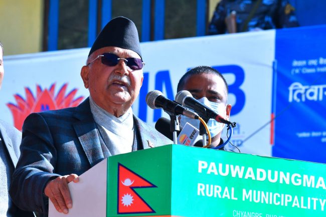 बर्तमान सरकार कुहिएको फल जस्तै, ०८४ सालसम्म टिक्दैन : ओली