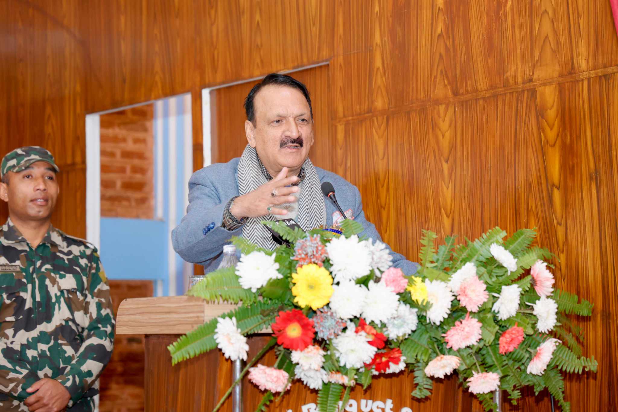 ४५ प्रतिशत जंगल छ तर फर्निचर आयात गर्नु दुर्भाग्यः अर्थमन्त्री महत