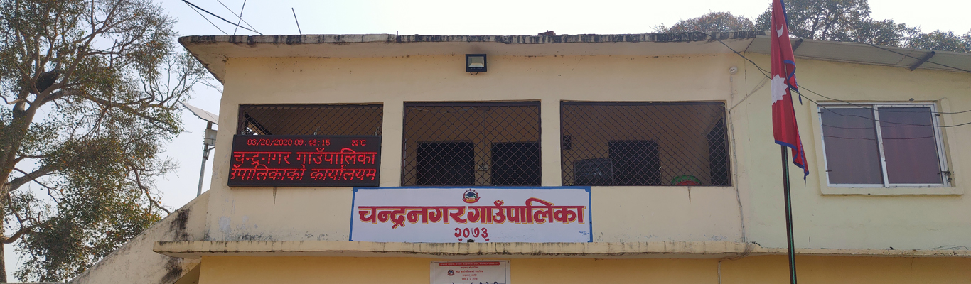 अध्यक्ष र उपाध्यक्षको विवादका कारण चन्द्रनगर गाउँपालिकाको गाउँसभा अवरुद्ध