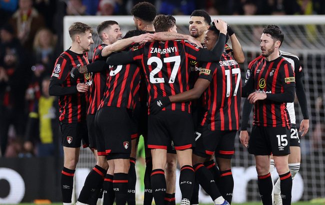 फुलह्याममाथि बोर्नमाउथ ३-० ले विजयी