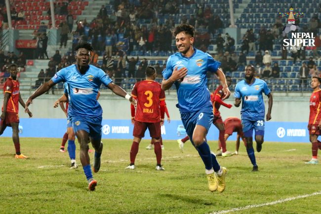 इलामलाई हराउँदै अपराजित पोखरा शीर्ष स्थानमा