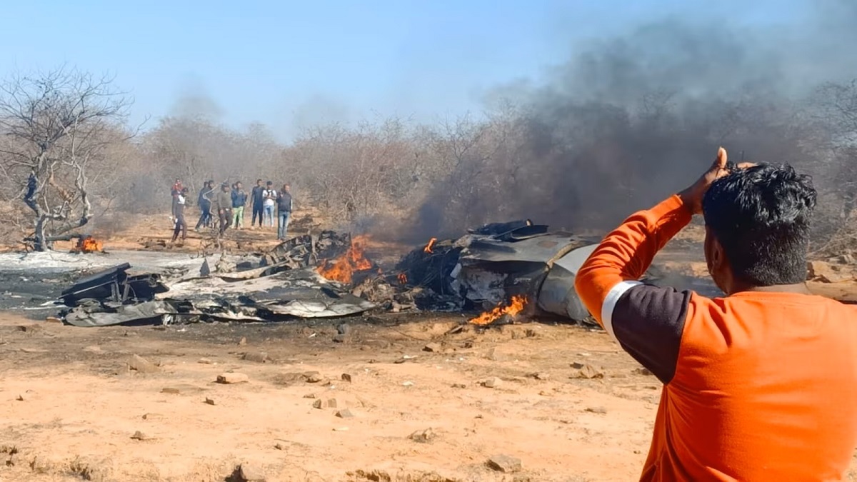 भारतीय वायुसेनाको बिमान दुर्घटना, दुई पाइलटको मृत्यु