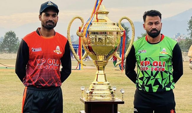 केपी ओली टी-२० को फाइनल आज, मधेस प्रदेश र आर्मी भिड्दै
