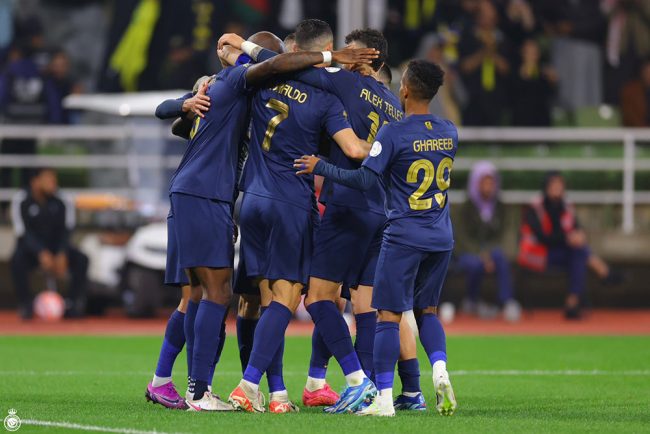 अल तावोउनमाथि अल नासरको ४-१ को फराकिलो जित