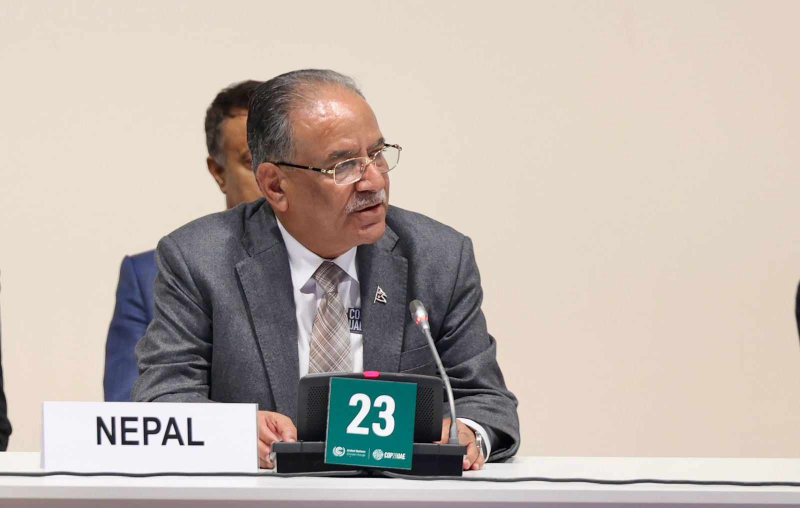 कोप-२८ लाई अवसरमा बदल्ने गरी अघि बढ्नुपर्छ : प्रधानमन्त्री