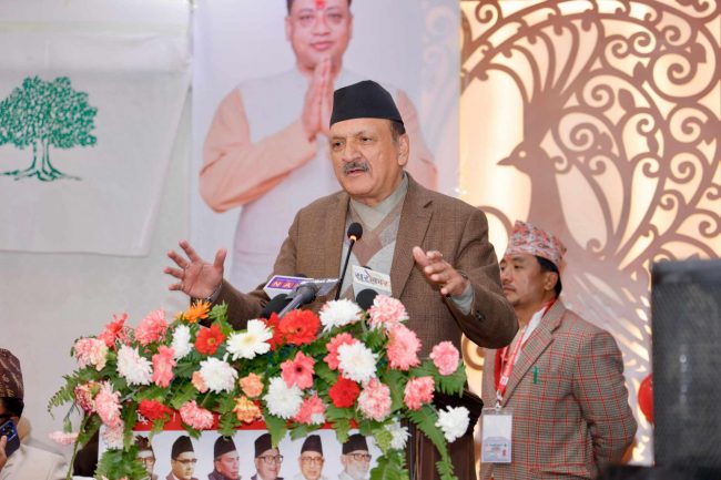 पार्टीभित्र एकता भयो भने बहुमत ल्याउन कांग्रेसलाई कसैले रोक्न सक्दैन : अर्थमन्त्री डा. महत