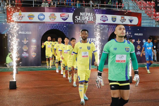 पोखरालाई पेनाल्टीमा हराउँदै धनगढी एनएसएलको फाइनलमा