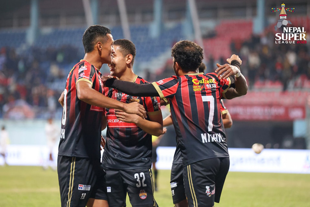 काठमाडौं रेजर्सलाई हराउँदै ललितपुर एनएसएलको क्वालिफायरमा