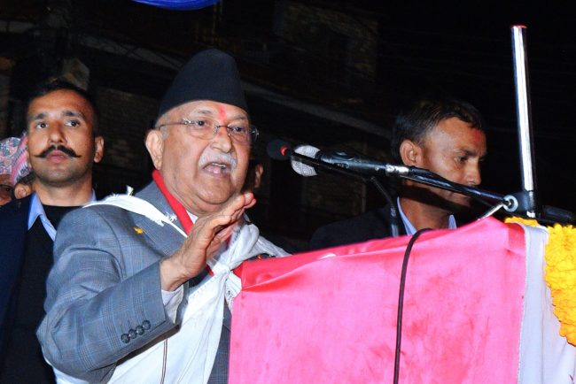 लोकतान्त्रिक आचरण र प्रणाली बलियो बनाउन सङ्कल्प यात्रा : अध्यक्ष ओली