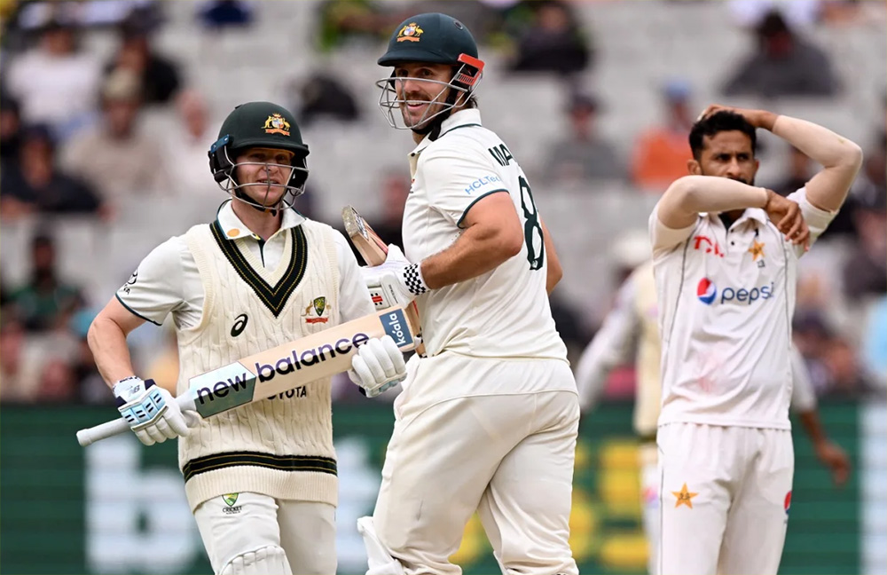 दोस्रो टेस्टमा अस्ट्रेलियाले पाकिस्तानलाई दियो ३१७ रनको लक्ष्य
