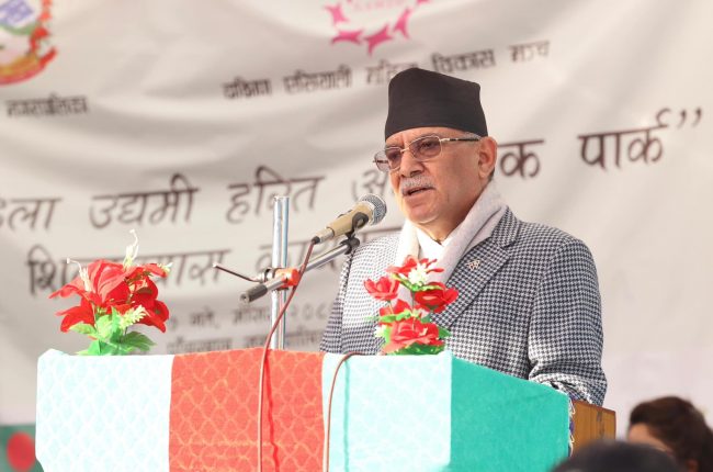 नेपालमा हरित ऊर्जाको प्रचुर सम्भावना छ : प्रधानमन्त्री