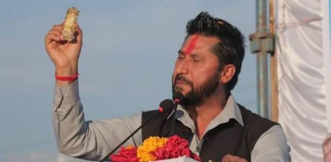 पोखरामा रवि लामिछानेमाथि खोया प्रहार