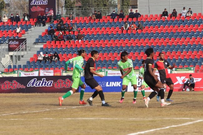 आहा रारा गोल्डकप : त्रिभुवन आर्मी क्लब सेमिफाइनलमा