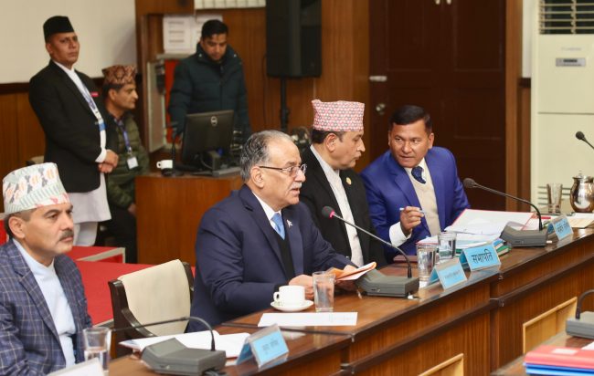 चिनियाँ प्रतिनिधि आएकोमा भारतीय विदेश मन्त्रीले कुनै असहमति जाहेर गरेका छैनन्ः प्रधानमन्त्री