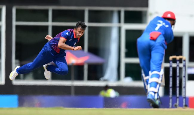 अफगानिस्तानले नेपाललाई दियो १४६ रनको लक्ष्य 