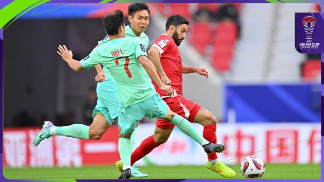 एशियन कपः चीन र लेबनान गोलरहित बराबरीमा