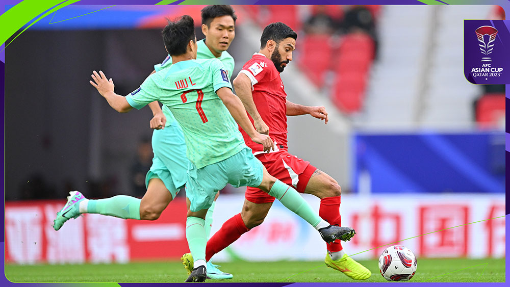 एशियन कपः चीन र लेबनान गोलरहित बराबरीमा