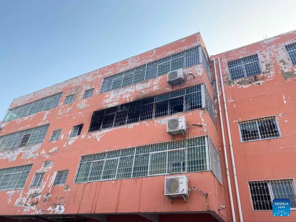 चीनको एक स्कुलमा आगलागी हुदाँ १३ विद्यार्थीको मृत्यु