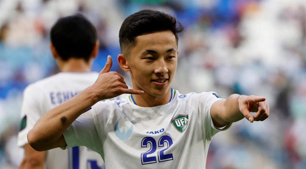 उज्बेकिस्तान एशियन कपको क्वाटरफाइनलमा