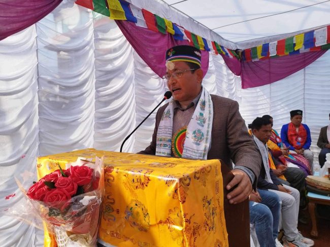 देशको शान्ति र समृद्धिका लागि पहिचान सहितको संघीयतालाई अगाडि बढाउनु पर्छ : मन्त्री श्रेष्ठ