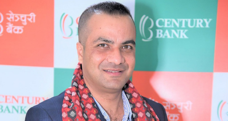 सेन्चुरी कमर्सियल बैंकका सिइओ मनोज न्यौपाने पक्राउ