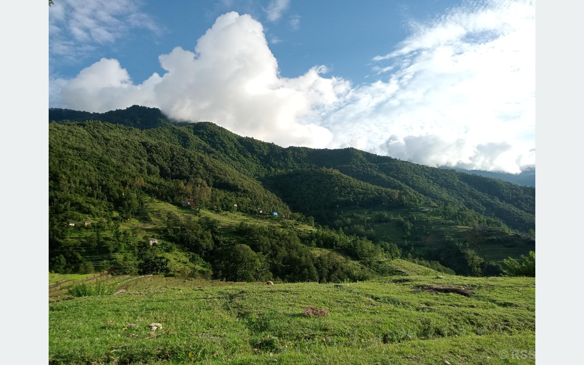 मन्दिरै मन्दिरको गाउँ बझाङकाे पिठातोला