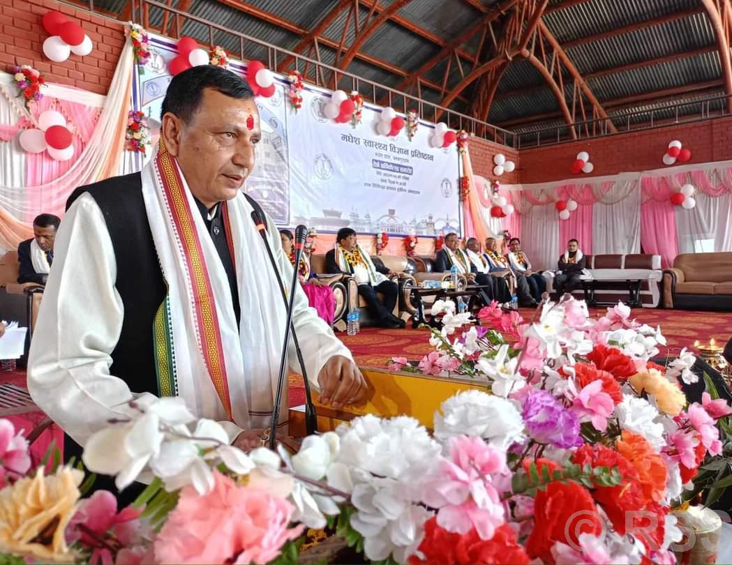 शिक्षा-स्वास्थ्य क्षेत्रलाई दलीय राजनीतिबाट मुक्त गर्नुपर्छः मुख्यमन्त्री यादव