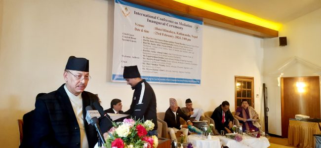 मेलमिलापबाट अन्तरदेशीय विवाद समाधान गर्न सकिन्छः प्रधानन्यायाधीश