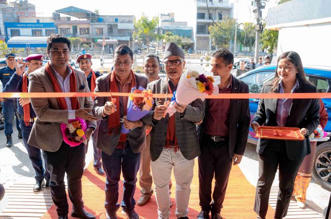 बुटवलको कालिकानगरमा सेरेसको अत्याधुनिक शोरुम उद्घाटन