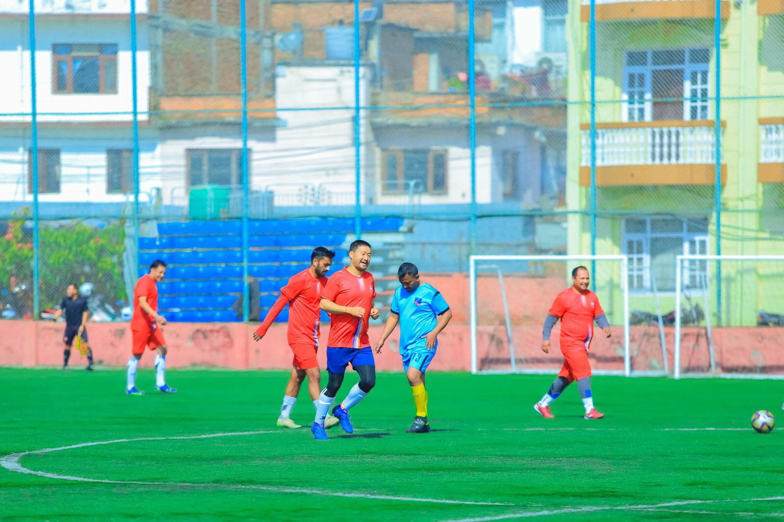 युवा संघद्वारा एन्फा पदाधिकारी ३-० ले पराजित