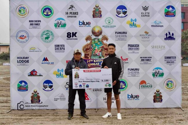 खुम्बु ल्होसार कपः खुम्जुङ युवा क्लब र ठमिछोवा फुटबल क्लबको विजयी सुरुवात