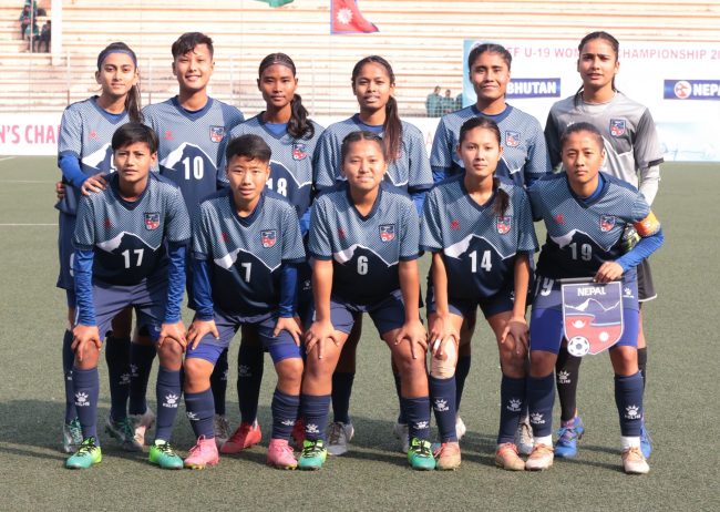 साफ यू-१९ महिला फुटबलः नेपालले आज भारत विरुद्ध खेल्दै