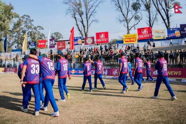 त्रिकोणात्मक टी-२० सिरिज : नेपाल र नामिबिया खेल्दै