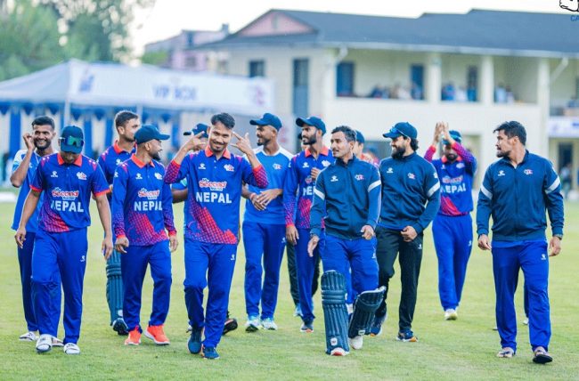 रोहित पौडेलको नेतृत्वमा नेपाली टोलीले स्कटल्याण्डमा खेल्ने