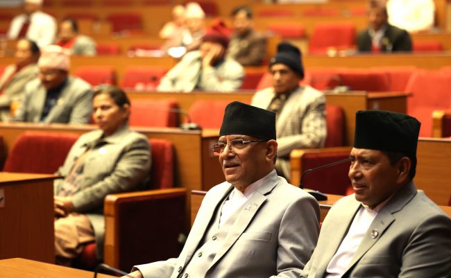 हिउँदे अधिवेशनमा बढि भन्दा बढी विधेयक पारित गर्छौँ : प्रधानमन्त्री