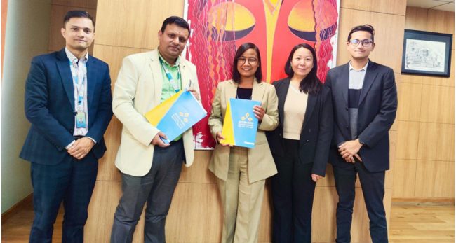 कुमारी बैंक र अलोइबीच डिजिटल ग्रीन फाइनान्सिङका लागि समझदारीपत्रमा हस्ताक्षर