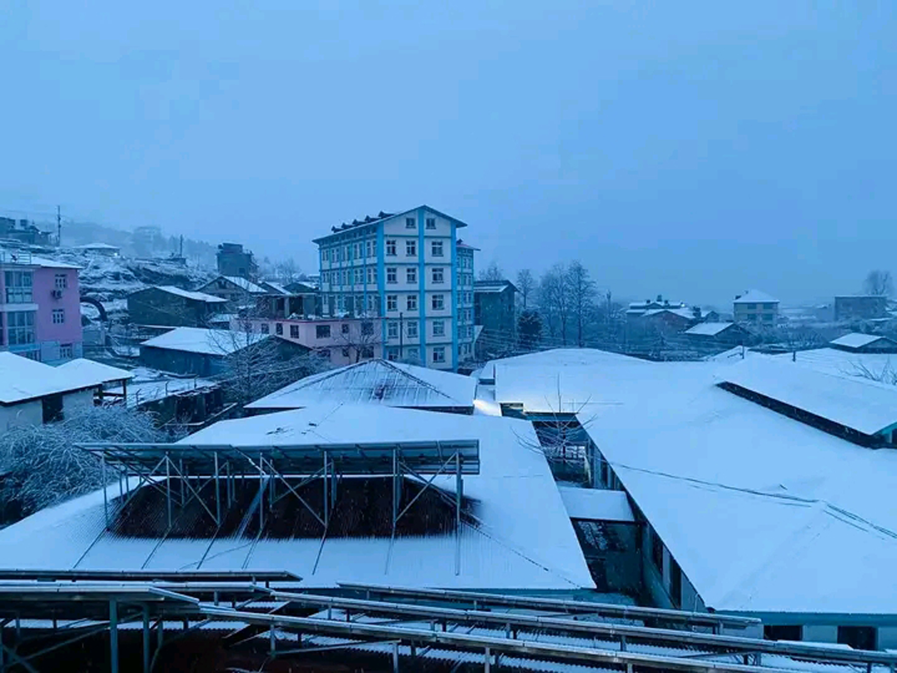 जुम्लामा हिमपात, किसान खुसी