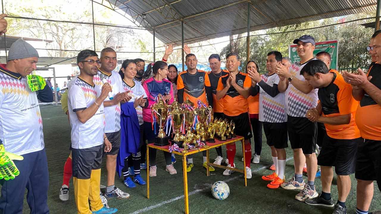 कृषि विकास बैंकको वार्षिकोत्सबको उपलक्ष्यमा फुटसल खेल सञ्चालन