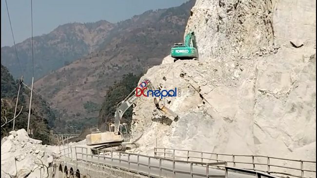 नारायणगढ–मुग्लिन सडक फागुन १३ गतेदेखि बन्द नहुने