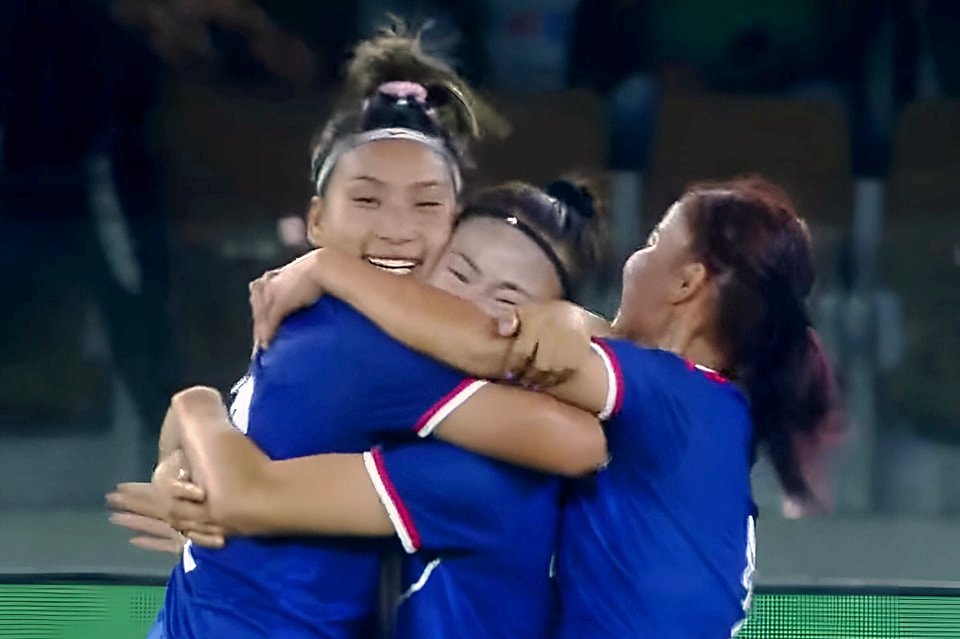 वाफ महिला च्याम्पियनसिप: पहिलो हाफ सकिँदा नेपालको अग्रता