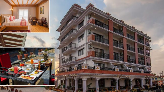 सुन्दर हरियालीको बिचमा ‘होटल घ्याम्पे डाँडा’ {भिडियोसहित}