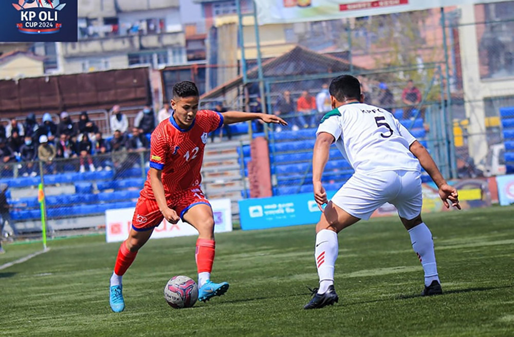 जावलाखेल युथ क्लब केपी ओली कपको सेमिफाइनलमा