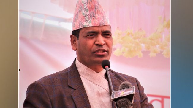 मुलुकको स्थायित्व र विकासका लागि कार्यकारी राष्ट्रपति आवश्यक छ: सांसद महेन्द्रबहादुर शाही