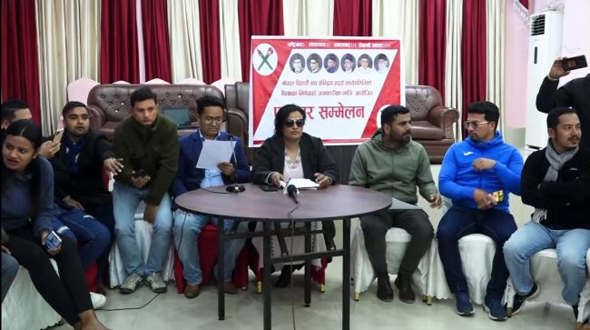 नेविसंघ संस्थापनइतर समूहले माग्यो अध्यक्ष शेर्पाको राजीनामा